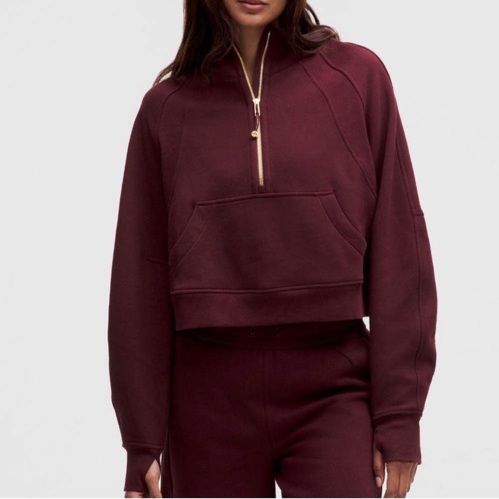 Lululemon Oversized Half-Zip Scuba Hoodie